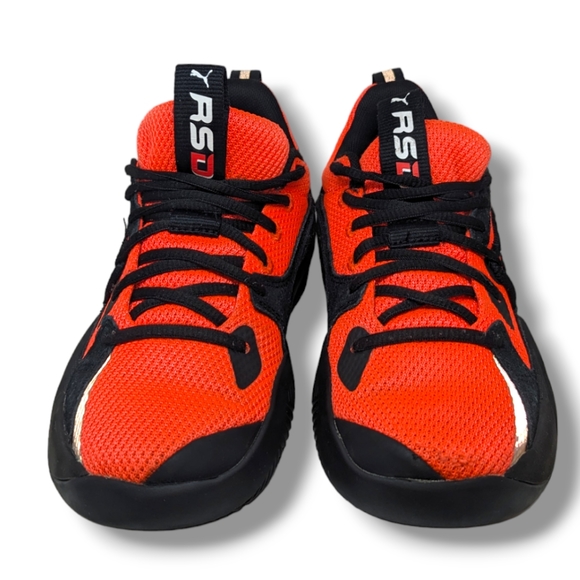 Puma x J. Cole | RS Dreamer Energy Red & Black Basketball Shoes Boy's Size 4C - Picture 3 of 7